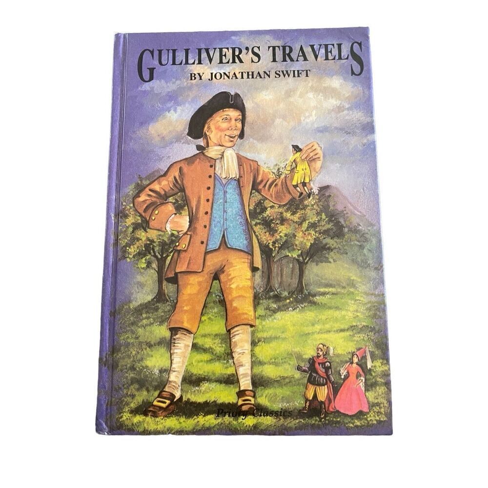 Gullivers Travels By Jonathan Swift Hardcover Book Novel